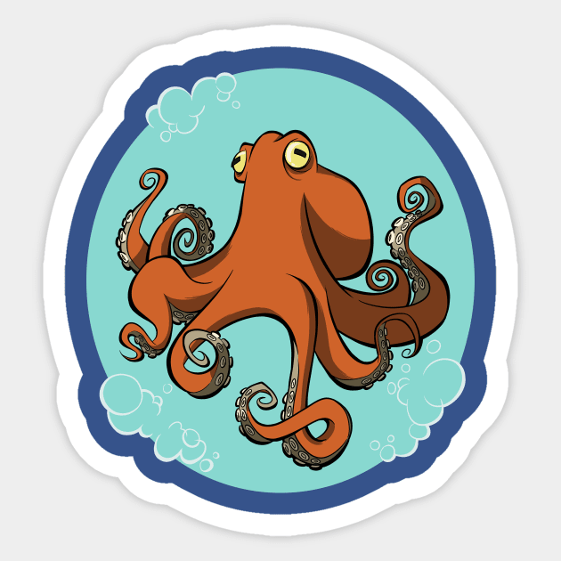 Octopus! Sticker by westinchurch